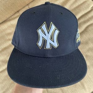 YANKEES 27 WORLD SERIES CAP WITH INAUGURAL LOGO